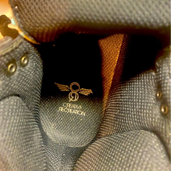 🐬CREATIVE RECREATION🐬 LEATHER HIGH TOP SNEAKERS EUC☀️ - Picture 13 of 15